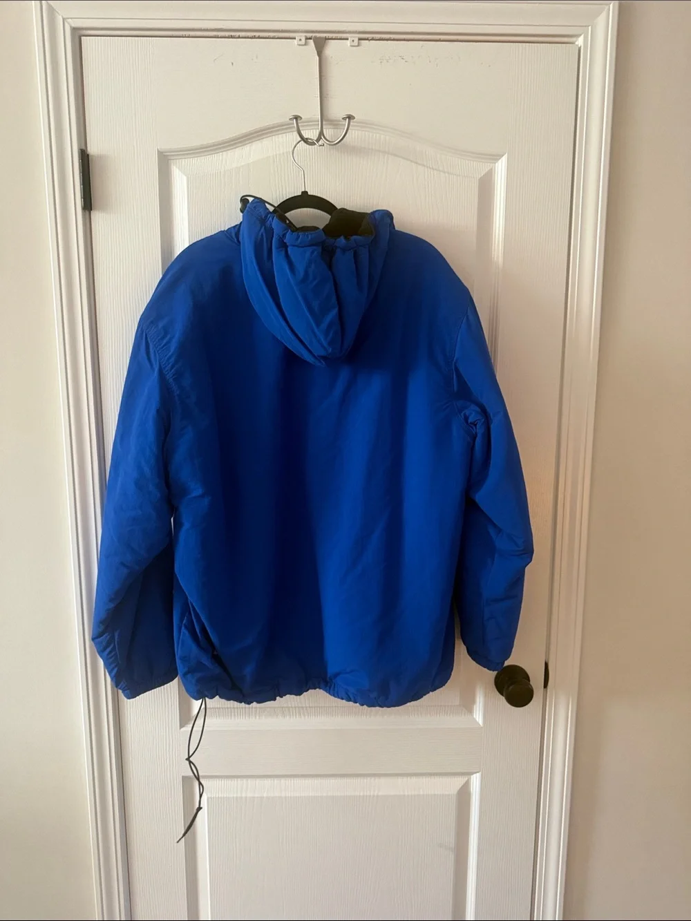 J. Crew Men's Royal Blue Pullover Windbreaker